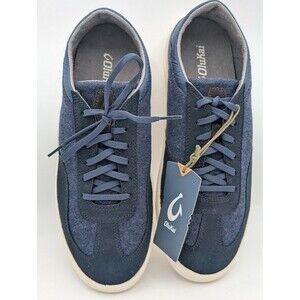 OluKai Puluki Sneakers Blue Depth Vintage Indigo Sz 11.5 Men NWT Casual